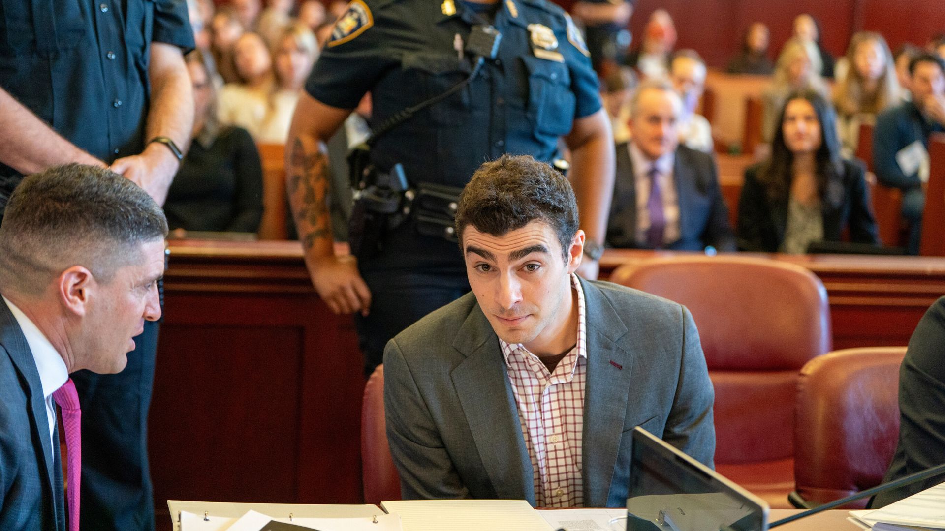 Mangione shown videos of UnitedHealthcare CEO killing in court