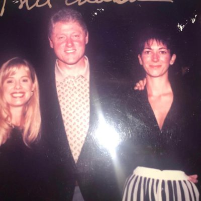 Who’s pictured in the newly released photos from Epstein estate?